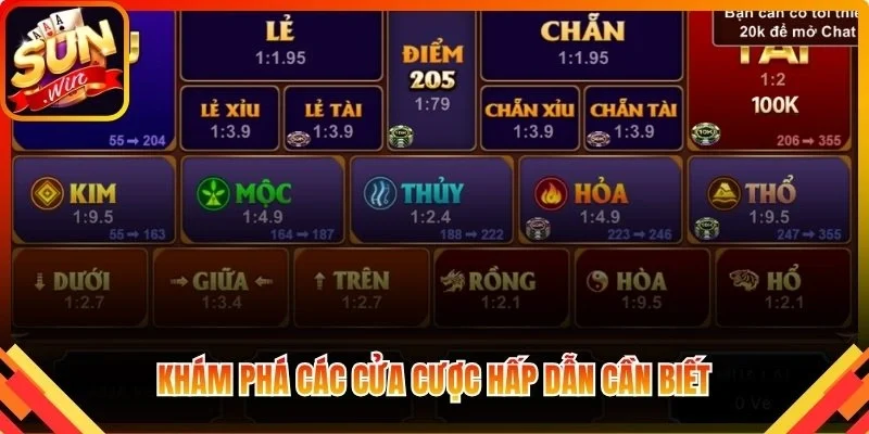 Khám phá các cửa cược hấp dẫn anh em cược thủ cần biết